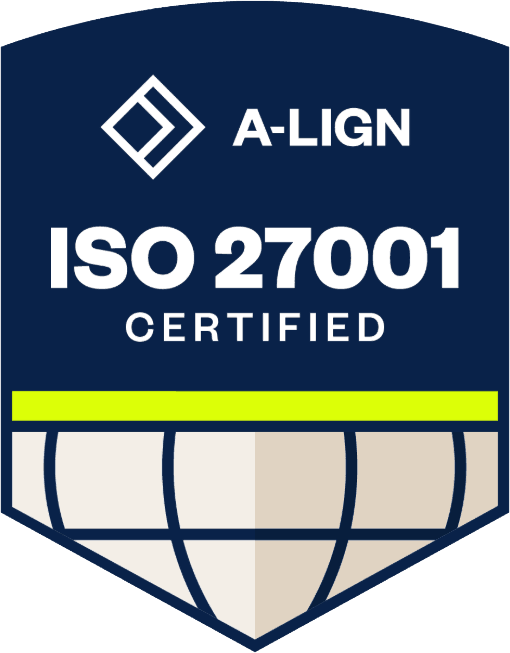 A-LIGN ISO 27001 Certified